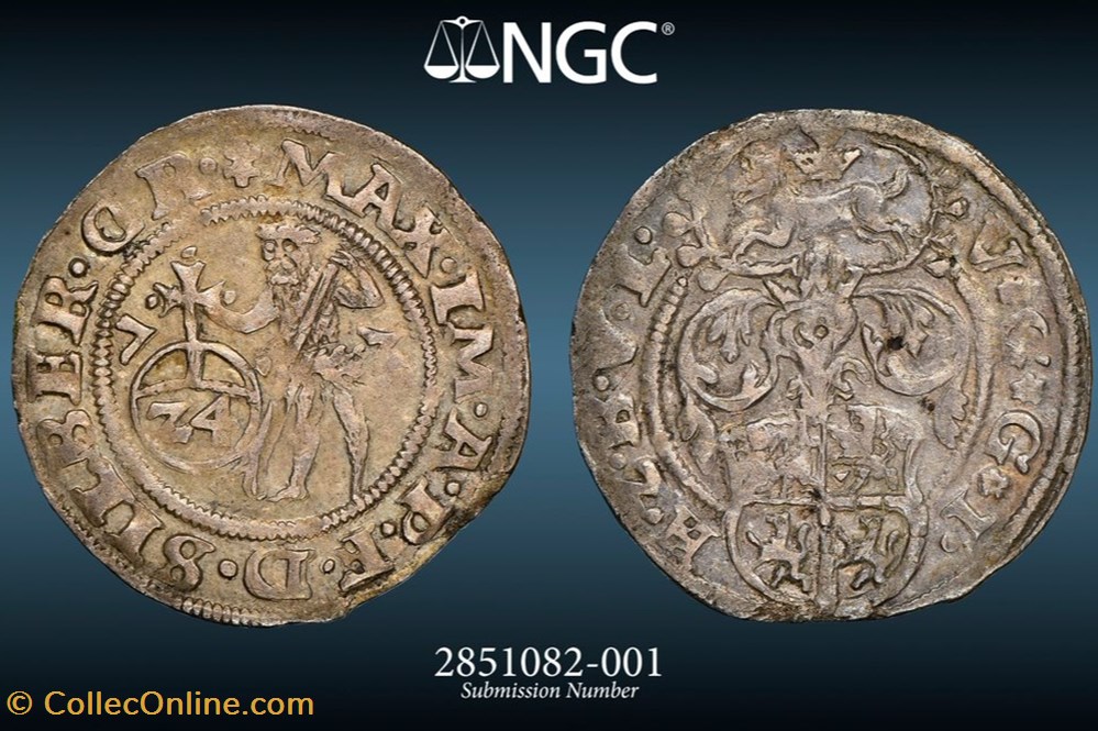 1573 Brunswick-Wolfenbüttel 1/24 Thaler coins world germany 1573 brunswick wolfenbuttel 1 24 thaler