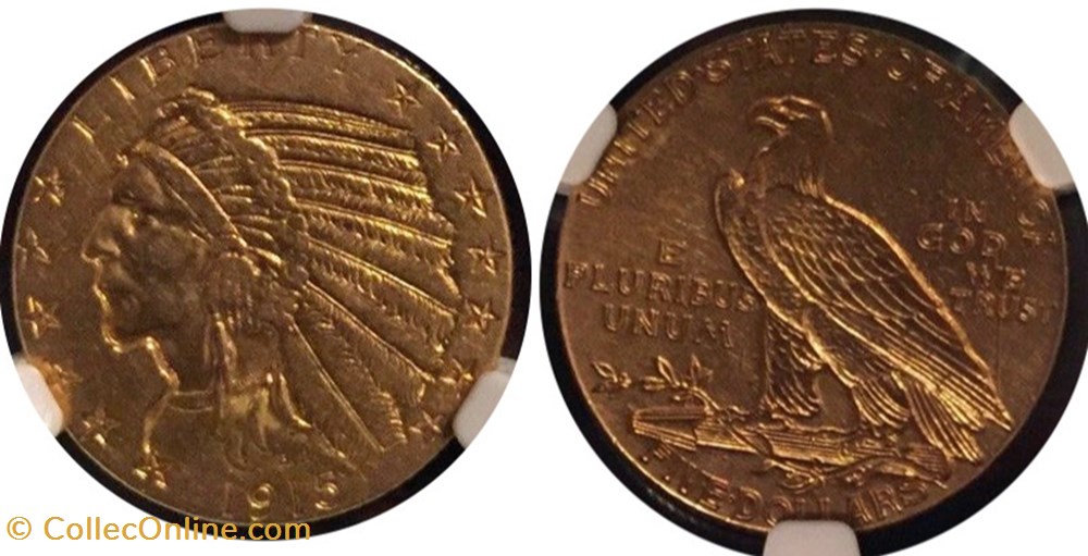United States 1915 5 Dollars coins world united states 1915 5 dollars