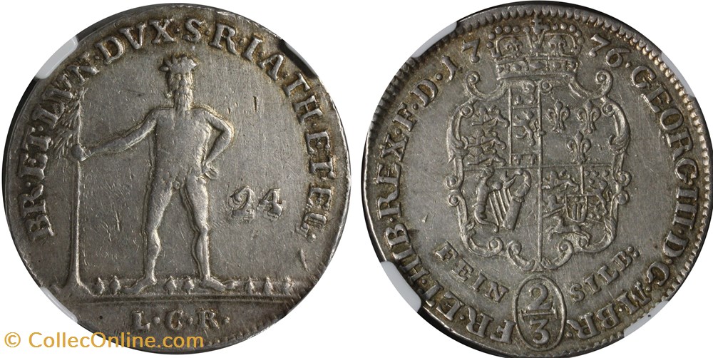 1776 Brunswick-Luneburg-Callenberg-Hannover 2/3 Thaler coins world germany 1776 brunswick luneburg callenberg hannover 2 3 thaler