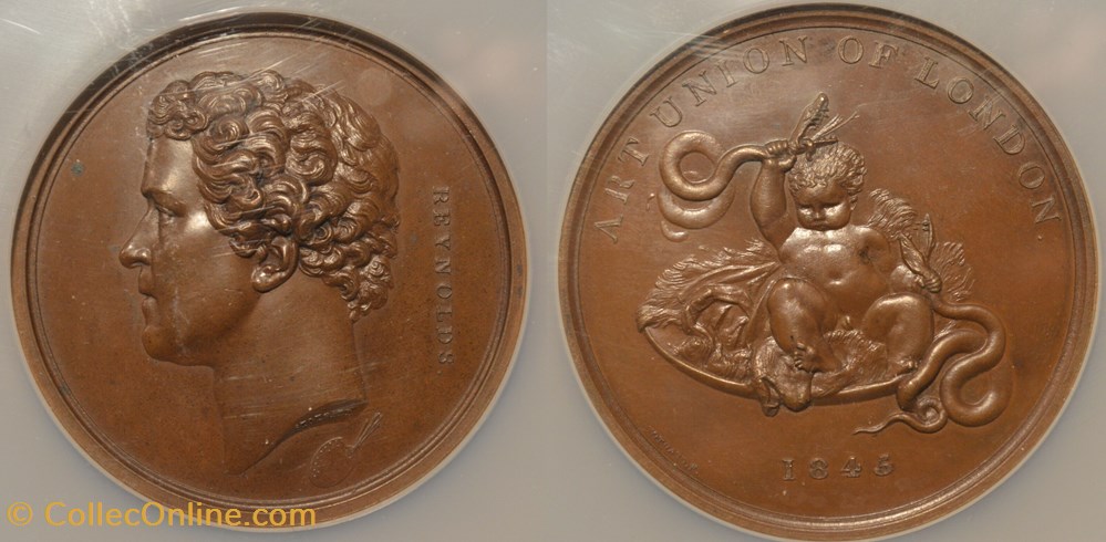 1841 BHM-2207 Art Union of London medals united kingdom 1841 bhm 2207 art union of london