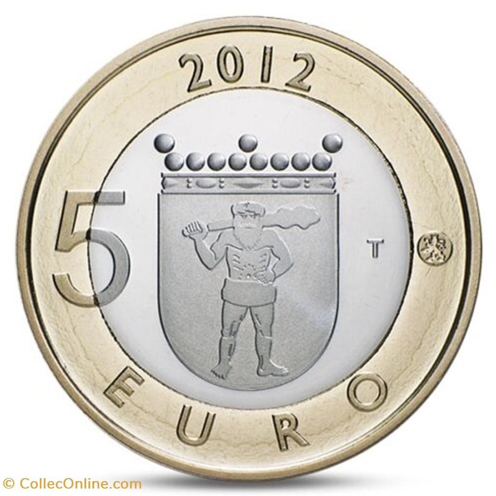 coins world finland 2012 5 euro first day cover