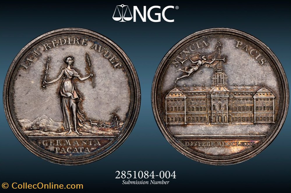 medals united states treaty of hubertusburg