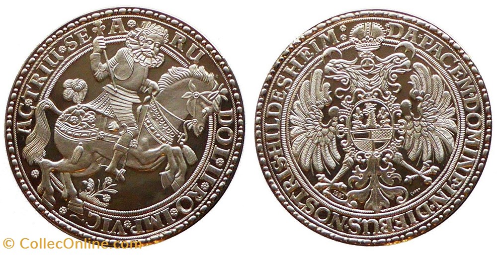 1612 (1980) Brunswick-Wolfenbüttel Thaler coins world germany 1612 1980 brunswick wolfenbuttel thaler