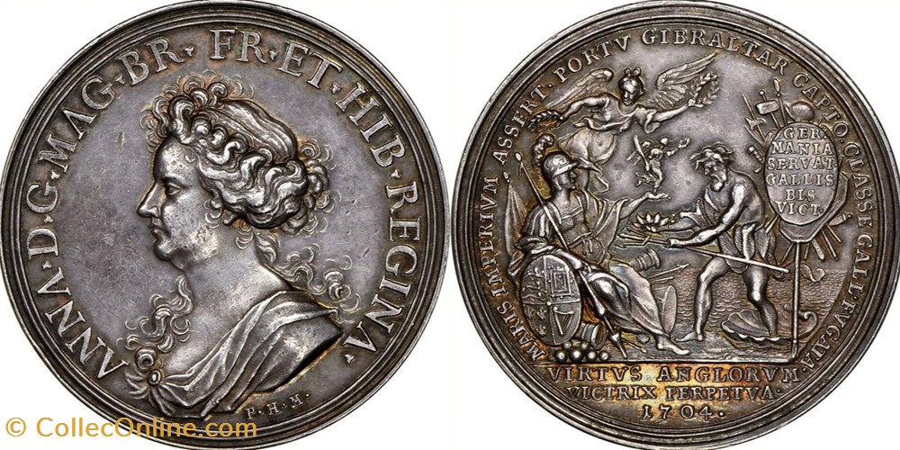 medals united kingdom anne british victories medal