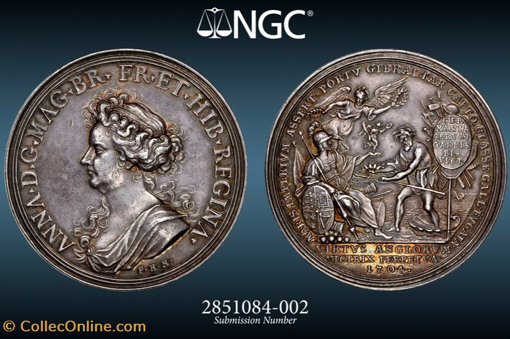 medals united kingdom anne british victories medal