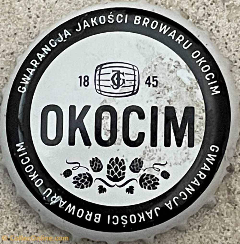 tampinhas de garrafas cerveja polonia okocim
