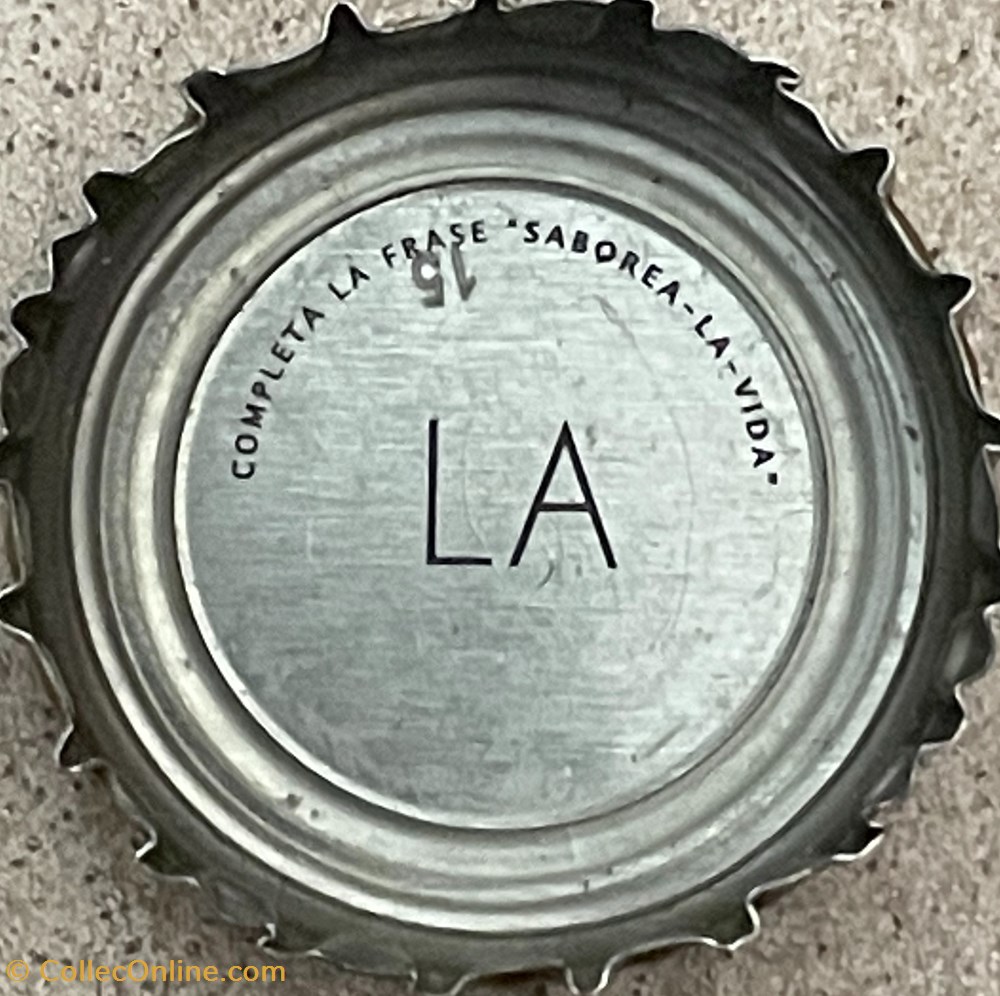 tampinhas de garrafas cerveja peru cusquena