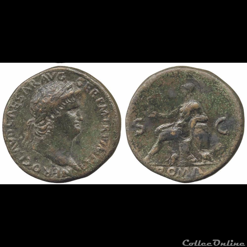 Neron - Sesterce monnaie antique romaine neron sesterce