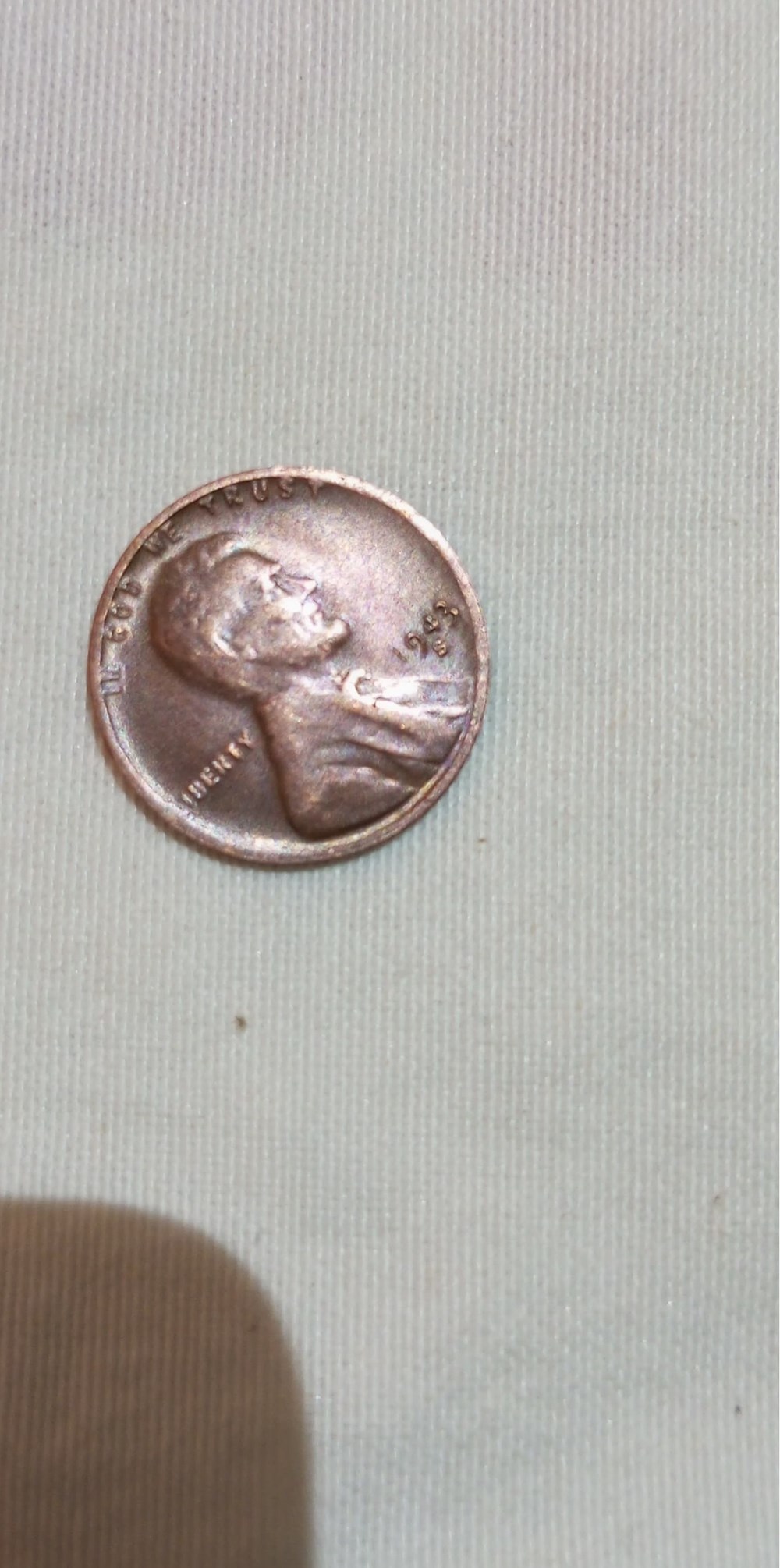 Pièces one cent 1943 3 monnaies monde etats unis pieces one cent 1943
