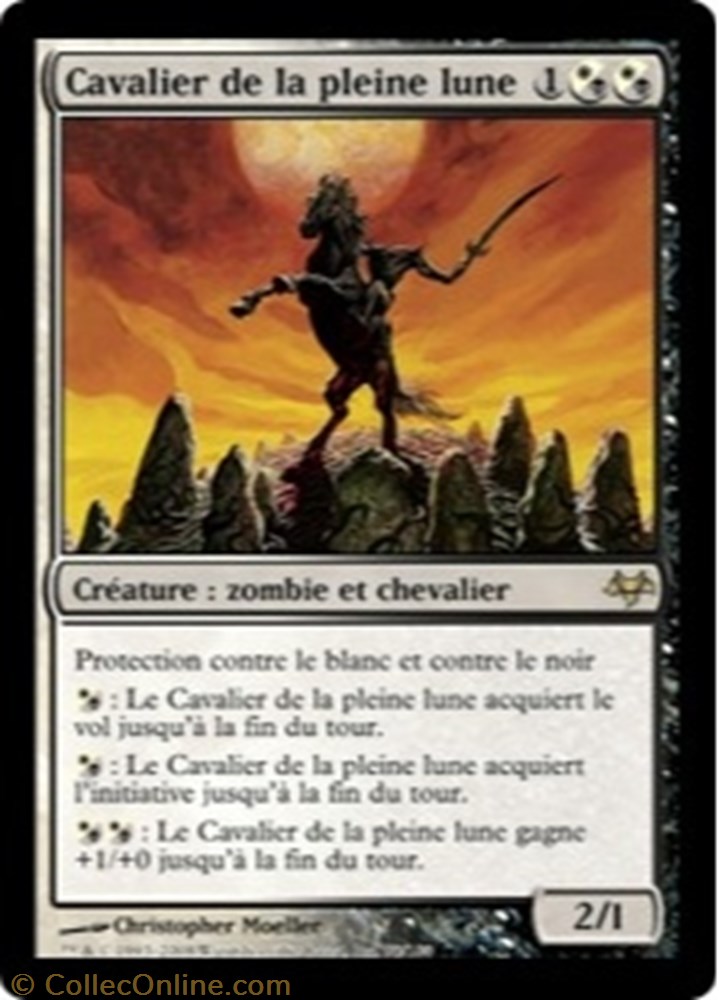 Cavalier de la pleine lune jeux jouet carte jouer cavalier de la pleine lune