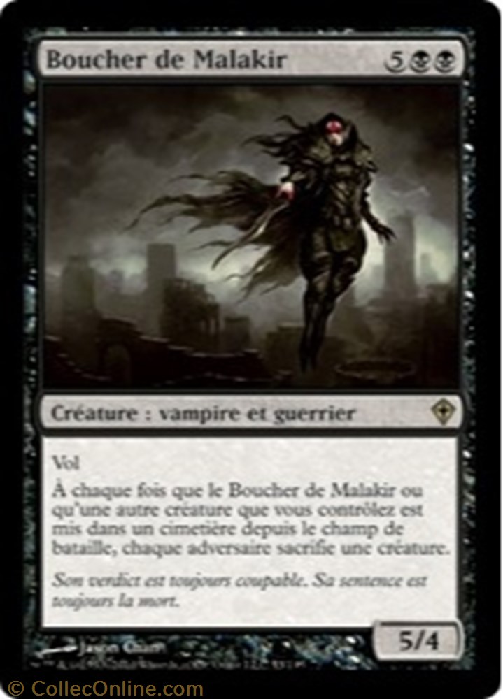Boucher de malakir jeux jouet carte jouer boucher de malakir