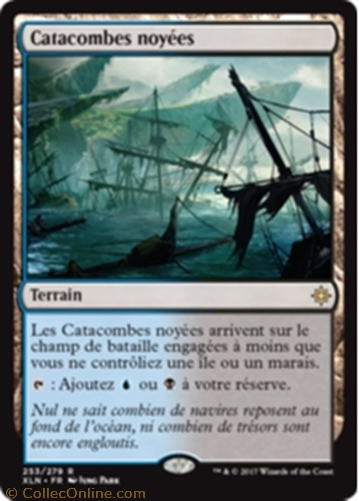 Catacombes noyées jeux jouet carte jouer catacombes noyees