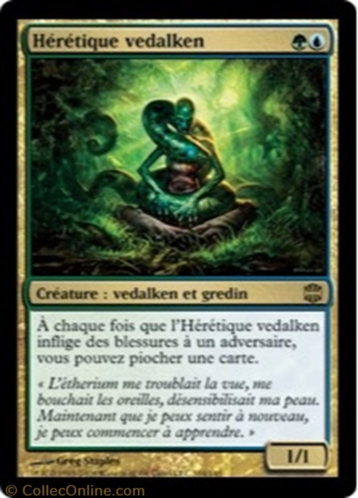 Hérétique vedalken jeux jouet carte jouer heretique vedalken