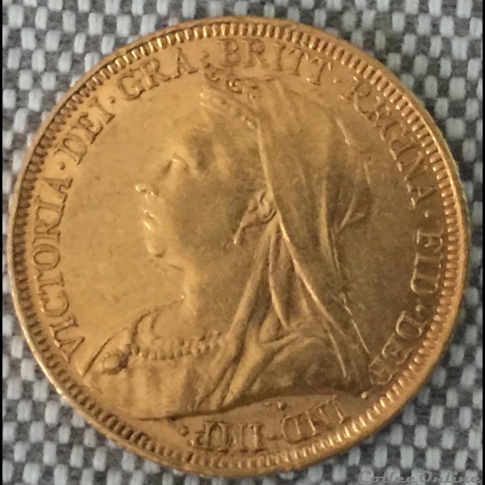 monnaie france moderne souverain victoria 1894