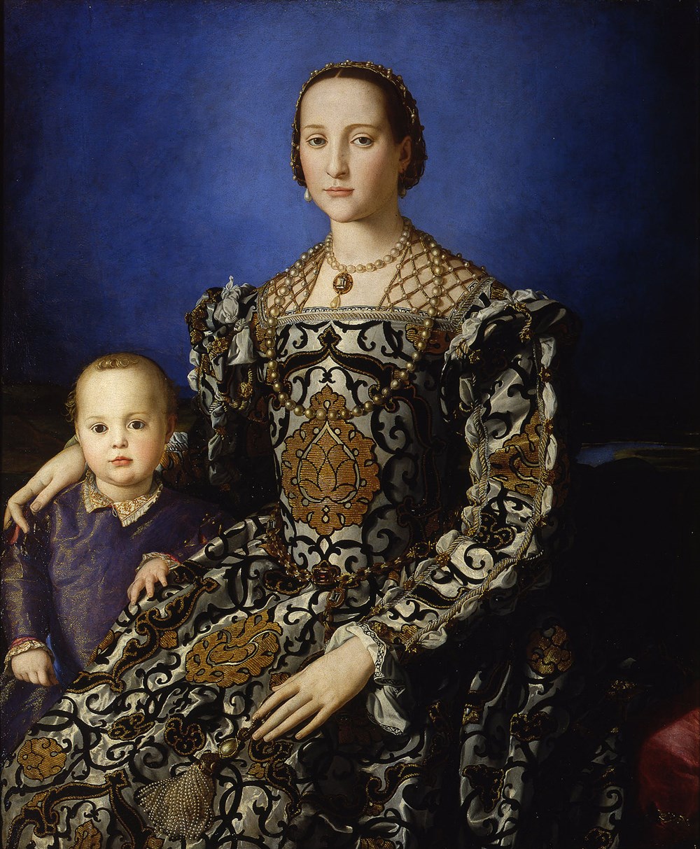 1280px bronzino eleonora di toledo col figlio giovanni google art project