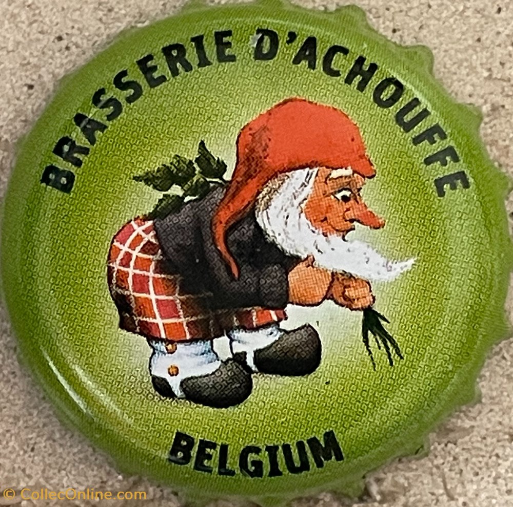 Chouffe tampinhas de garrafas cerveja belgica chouffe