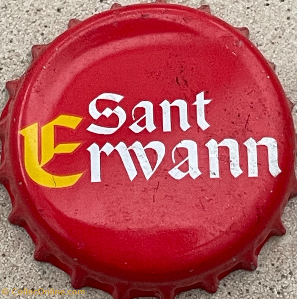 Sant Erwann tampinhas de garrafas cerveja franca sant erwann