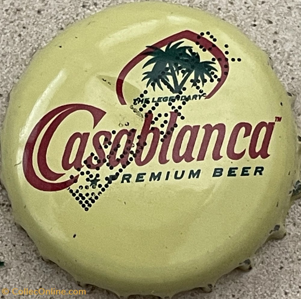 tampinhas de garrafas cerveja marrocos casablanca