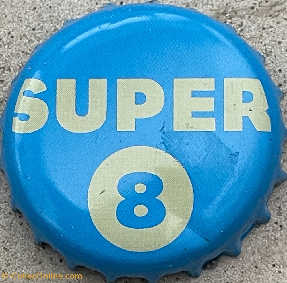 tampinhas de garrafas cerveja belgica super 8