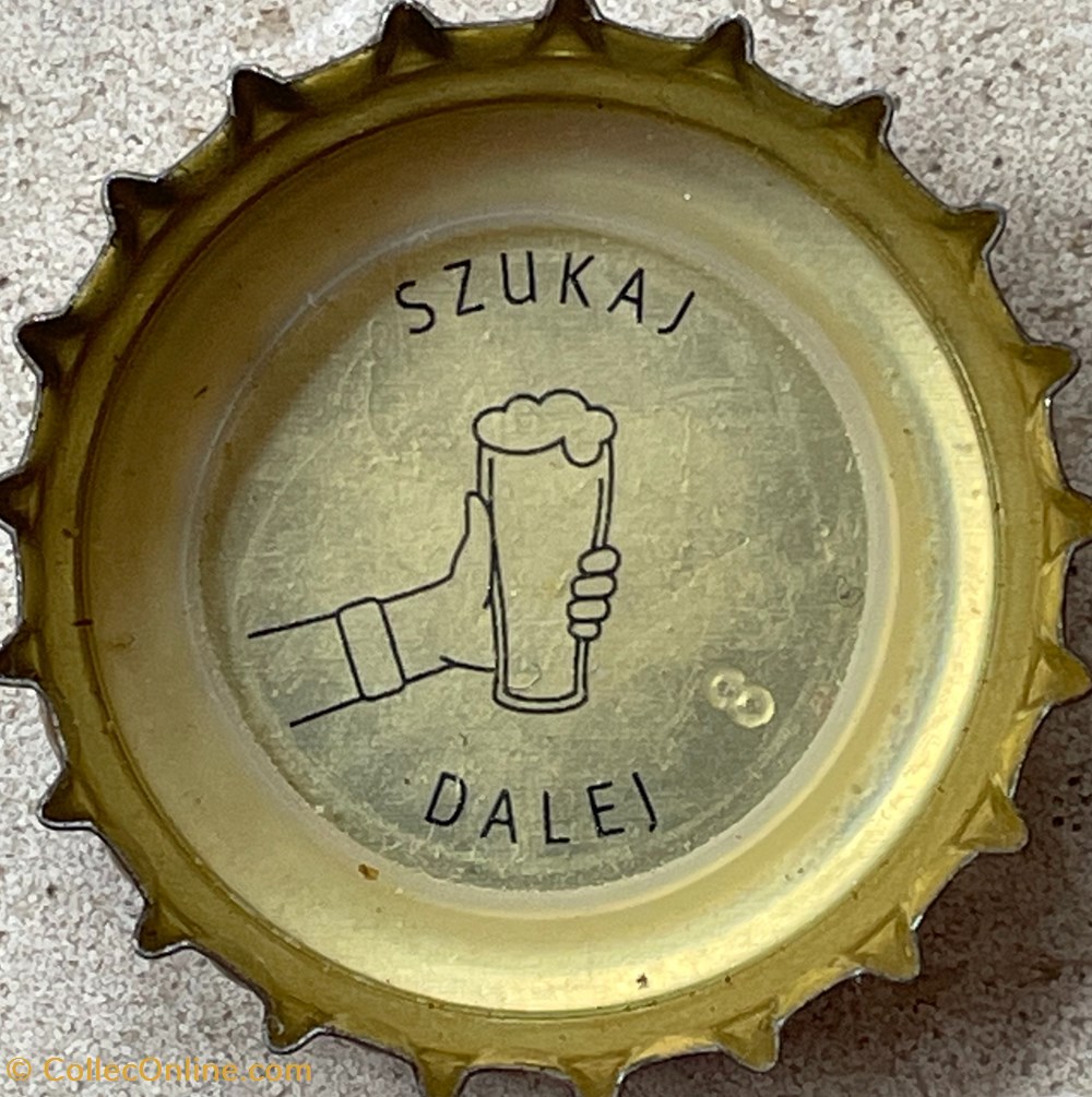 tampinhas de garrafas cerveja polonia tyskie