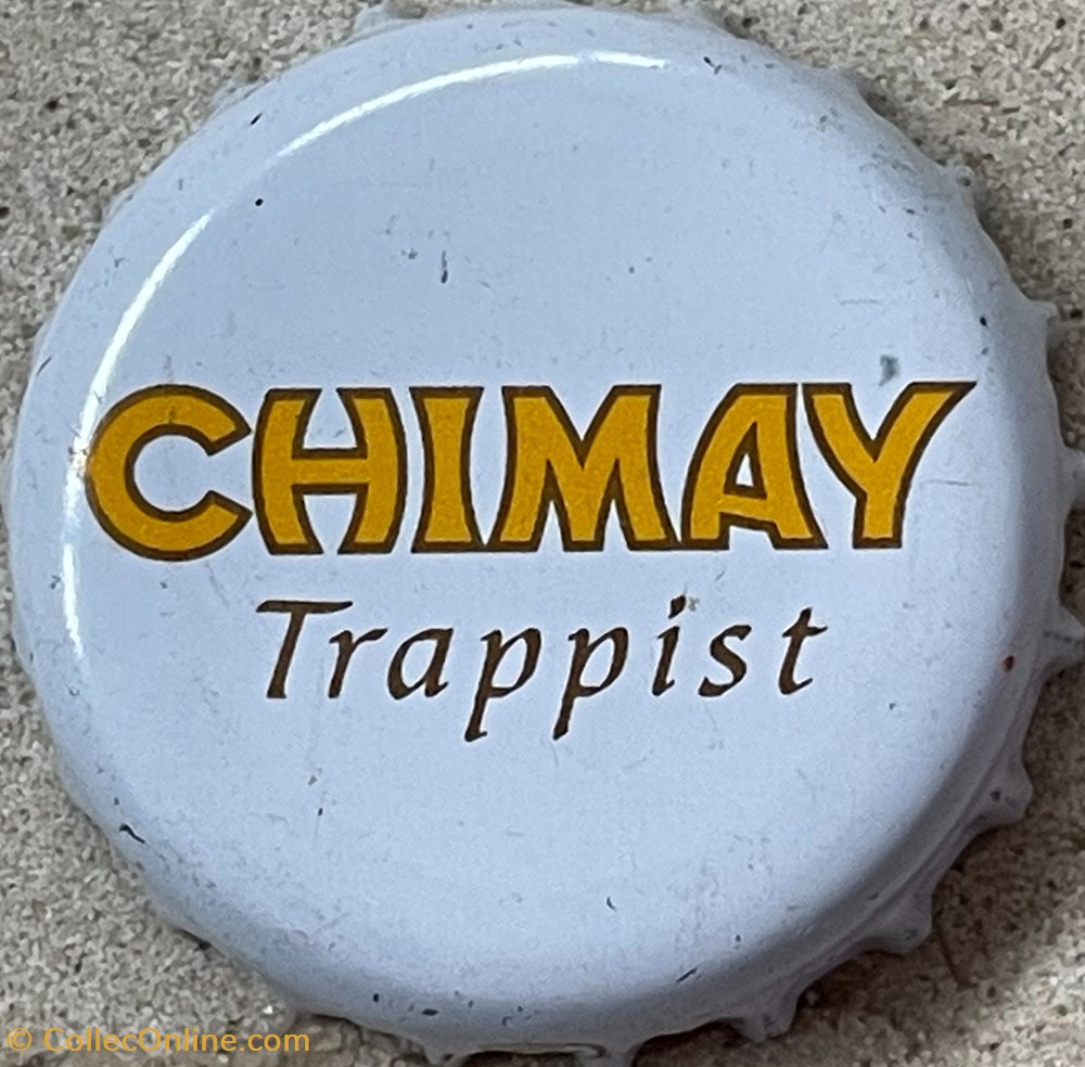 tampinhas de garrafas cerveja belgica chimay