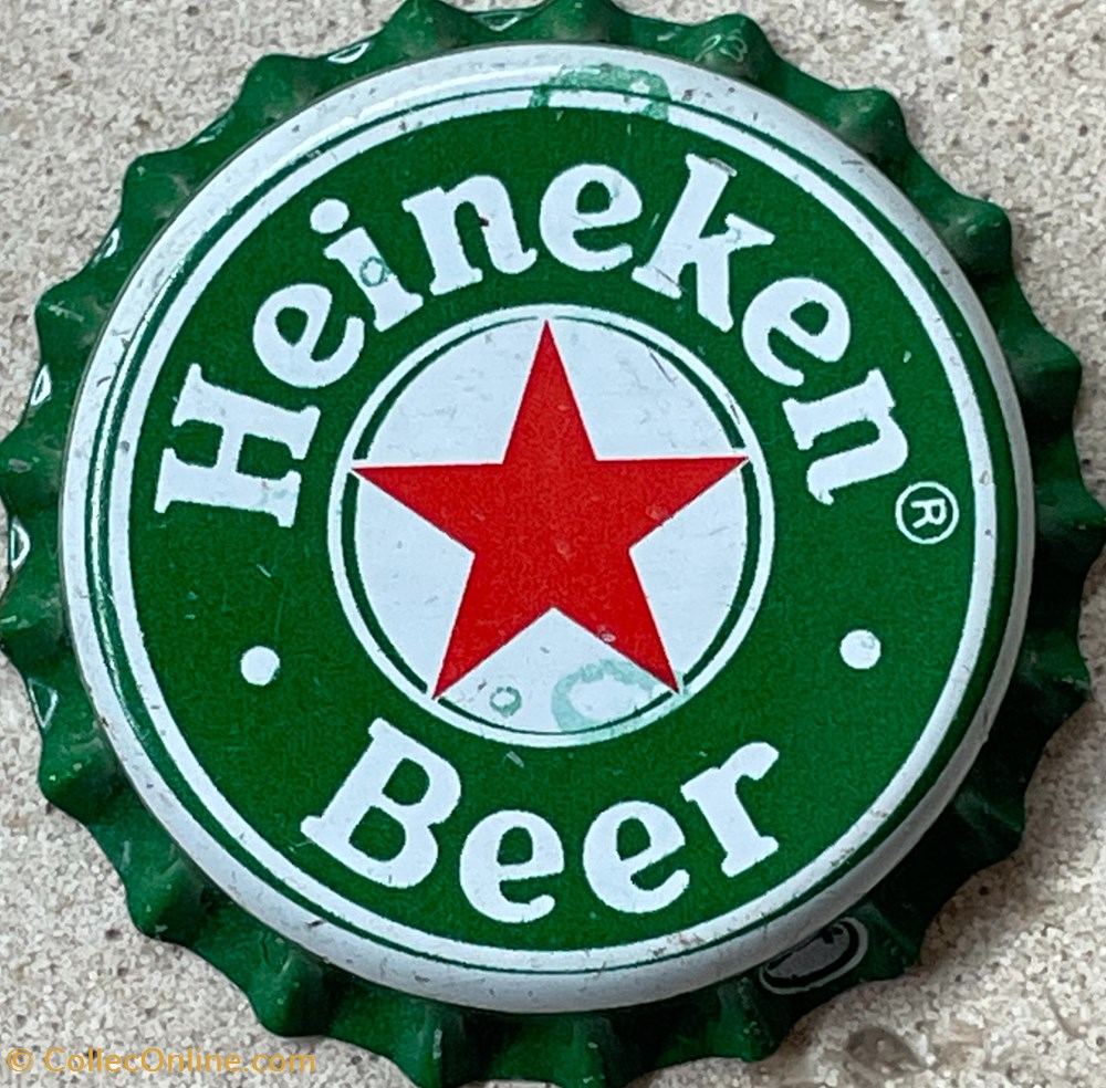 tampinhas de garrafas cerveja espanha heineken