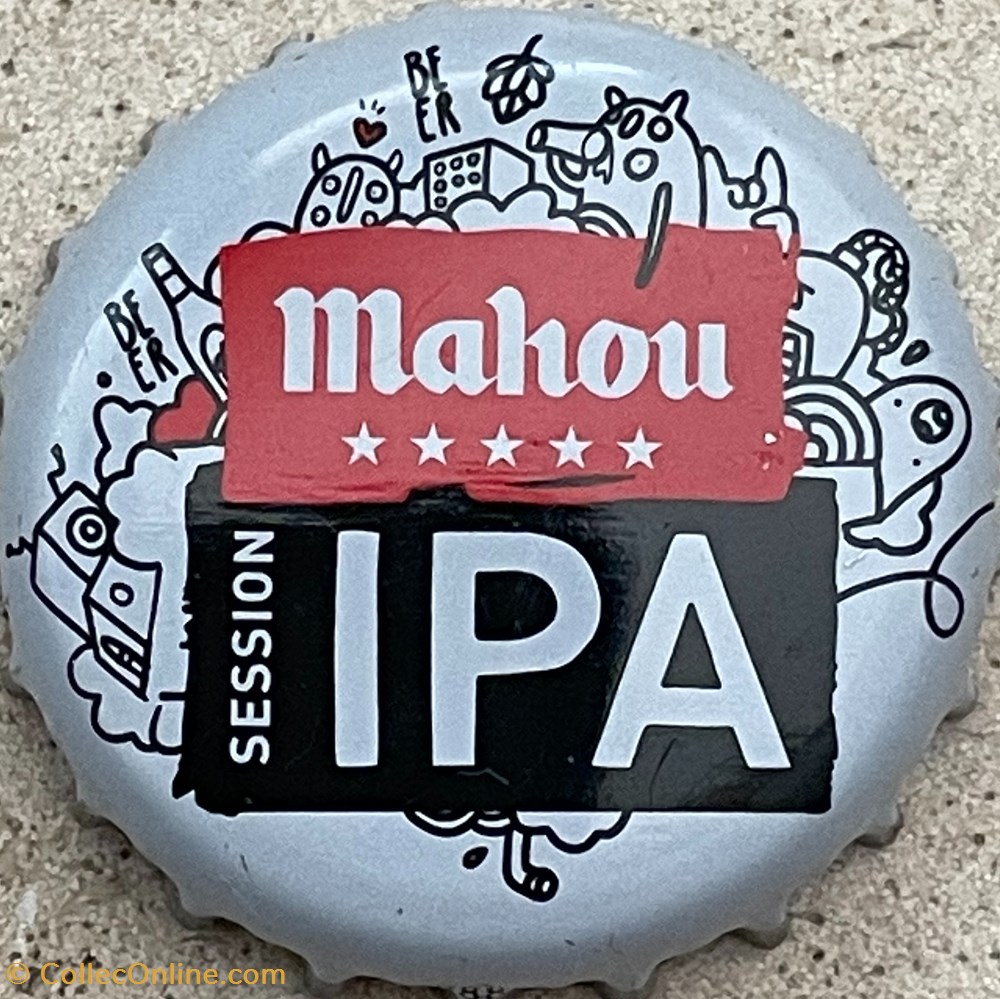 tampinhas de garrafas cerveja espanha mahou