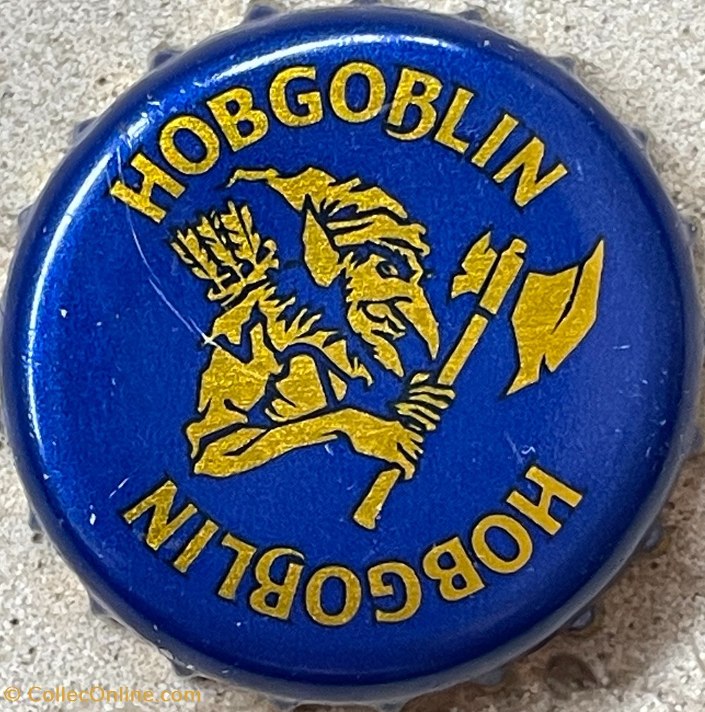 tampinhas de garrafas cerveja reino unido hobgoblin