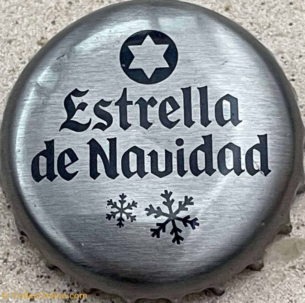 Estrella Galicia tampinhas de garrafas cerveja espanha estrella galicia