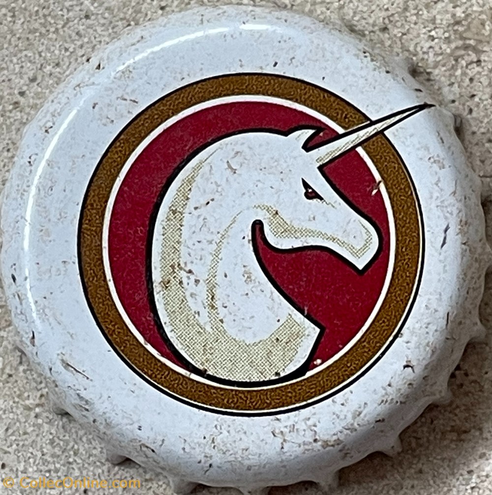 tampinhas de garrafas cerveja franca licorne