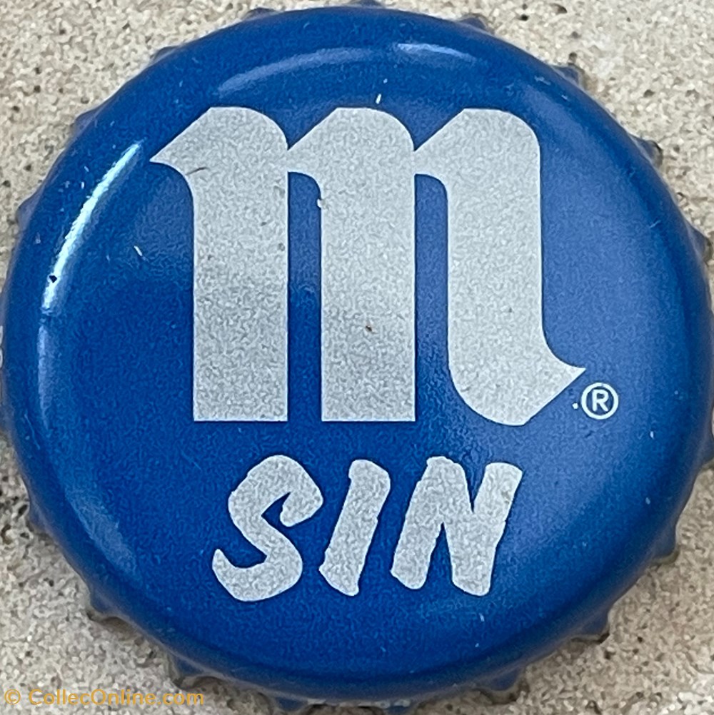 tampinhas de garrafas cerveja espanha mahou