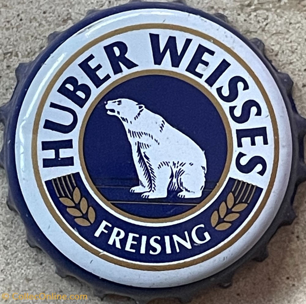 tampinhas de garrafas cerveja alemanha huber weisses