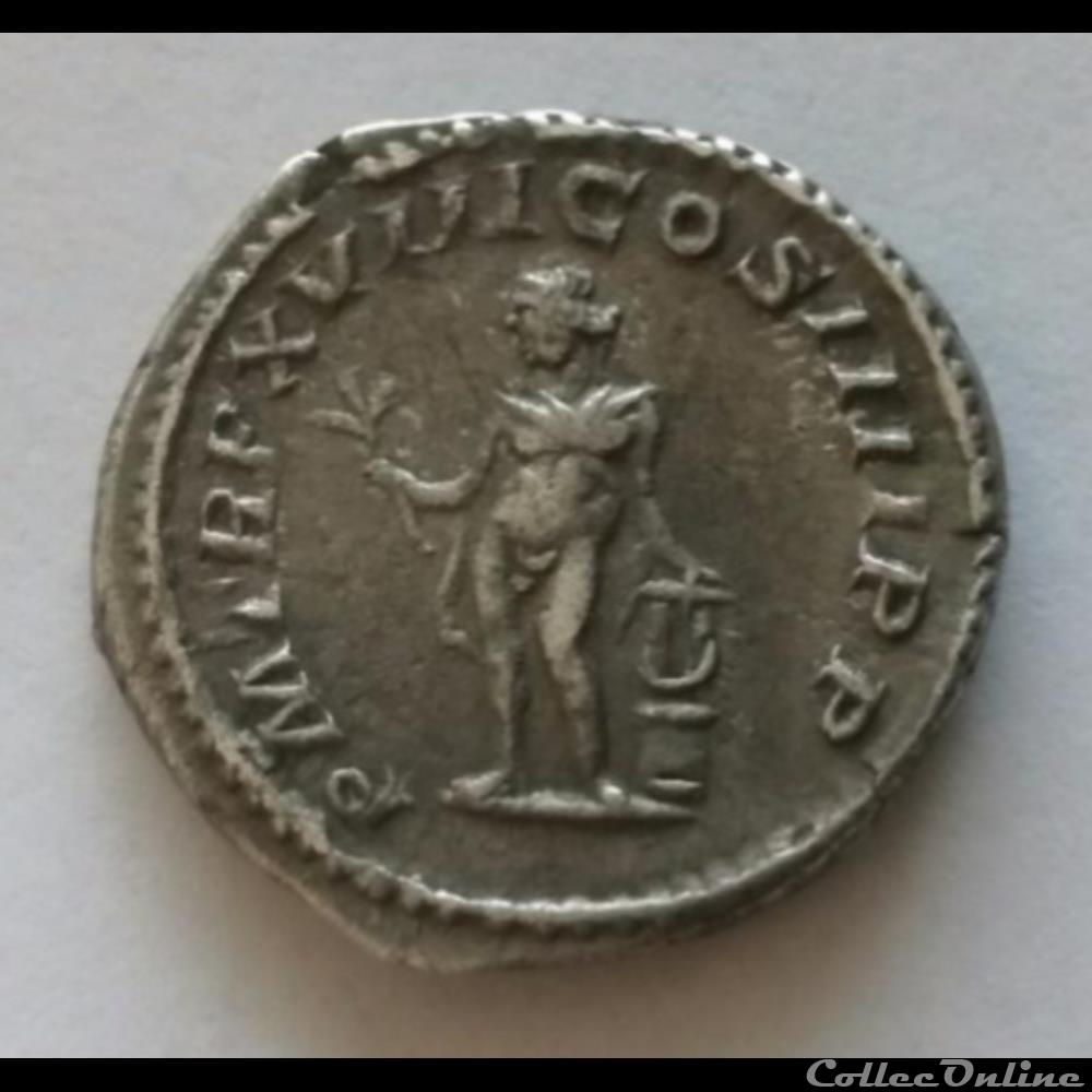 Denier Caracalla. monnaie antique romaine denier caracalla