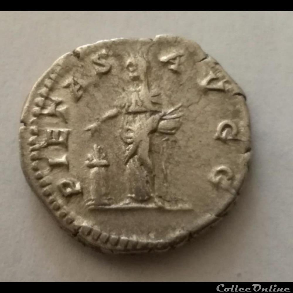 Denier Julia domna. monnaie antique romaine denier julia domna
