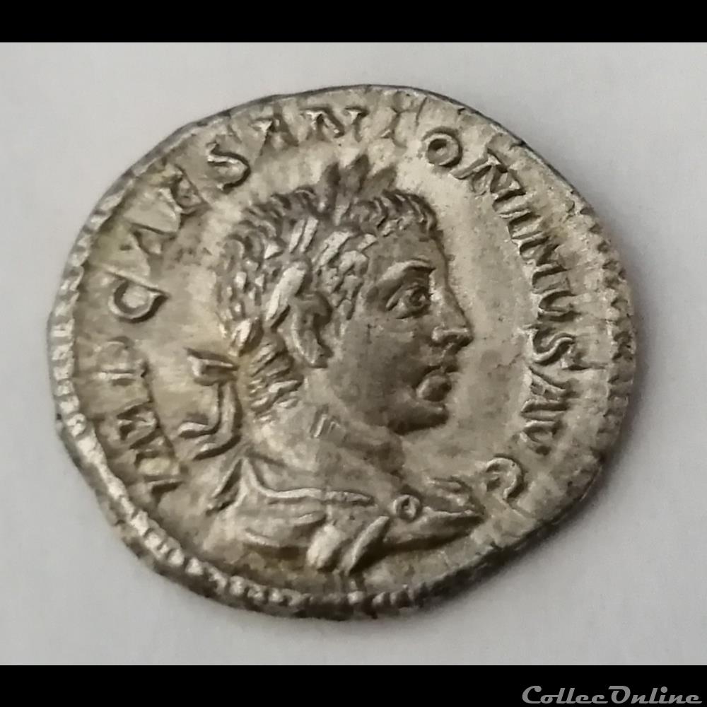 Denier Elagabal. monnaie antique romaine denier elagabal
