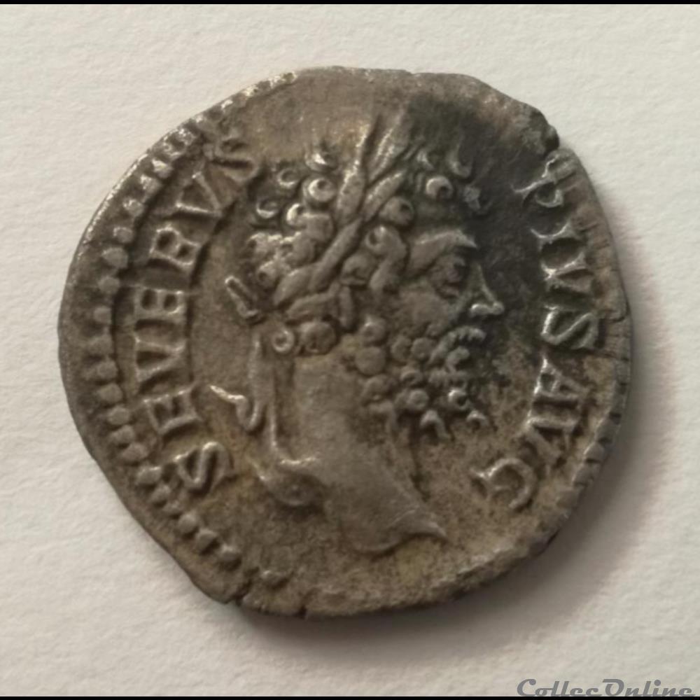 Denier Septime Sévère. monnaie antique romaine denier septime severe