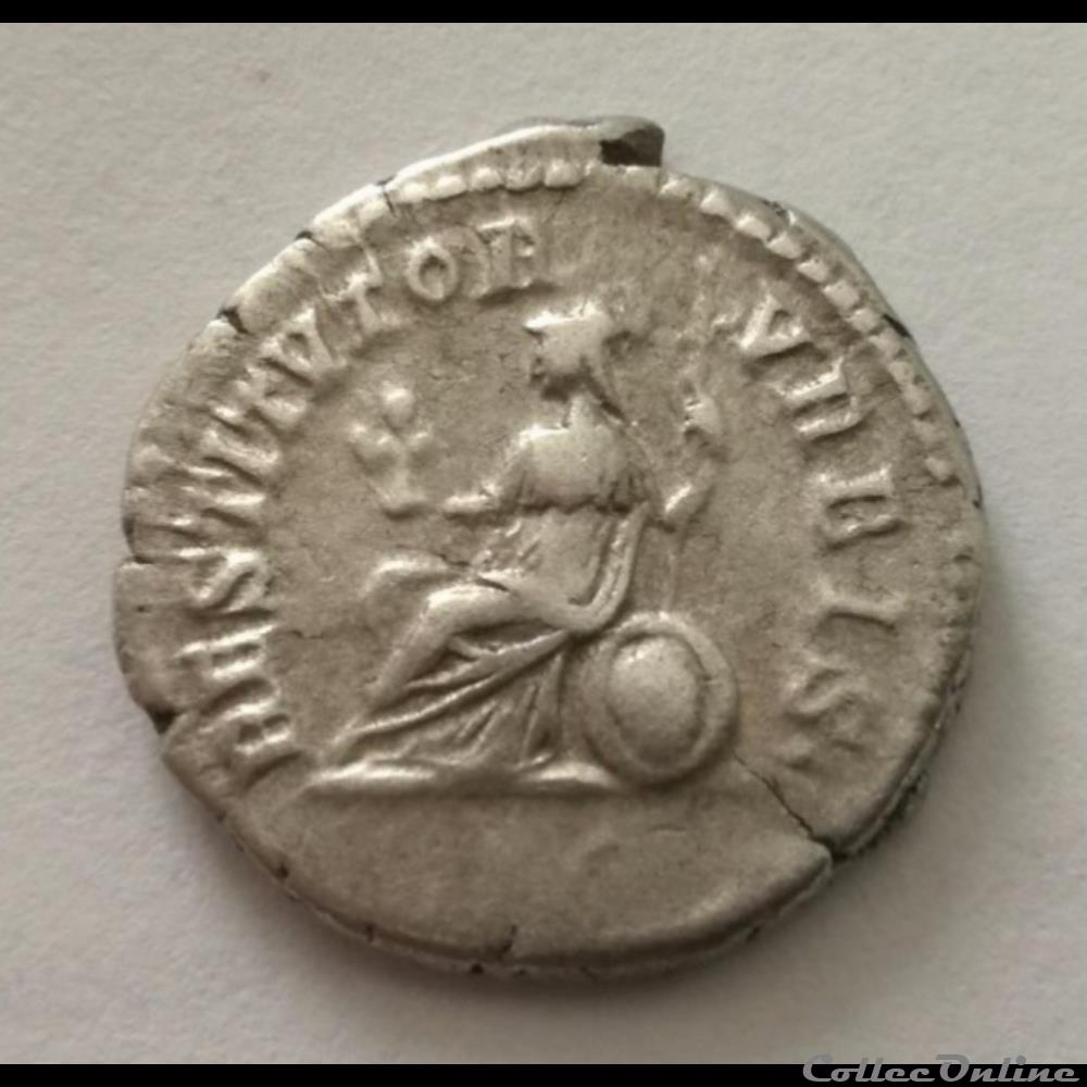 Denier Septime Sévère. monnaie antique romaine denier septime severe