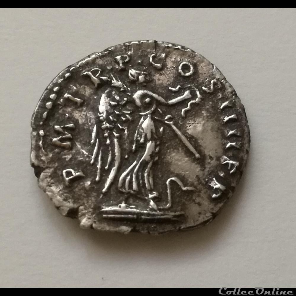 Denier trajan. monnaie antique romaine denier trajan