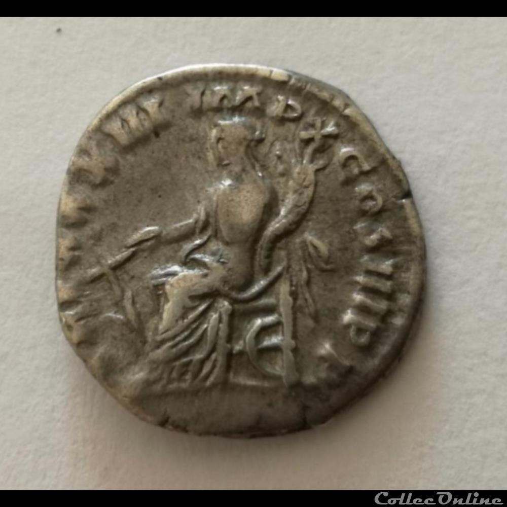 Denier Marc-Aurèle. monnaie antique romaine denier marc aurele