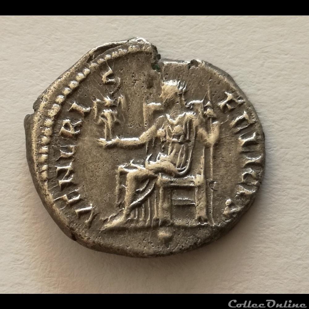Denier Hadrien. monnaie antique romaine denier hadrien