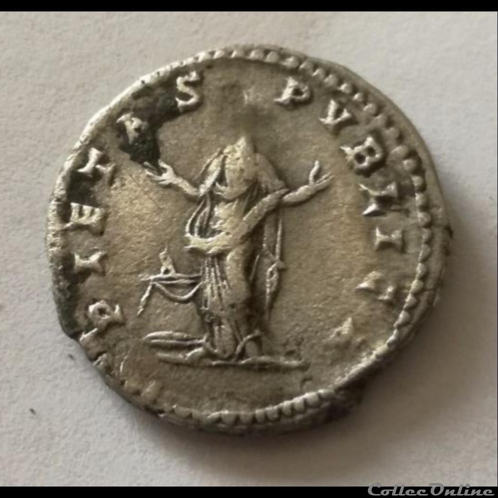 Denier Julia domna. monnaie antique romaine denier julia domna