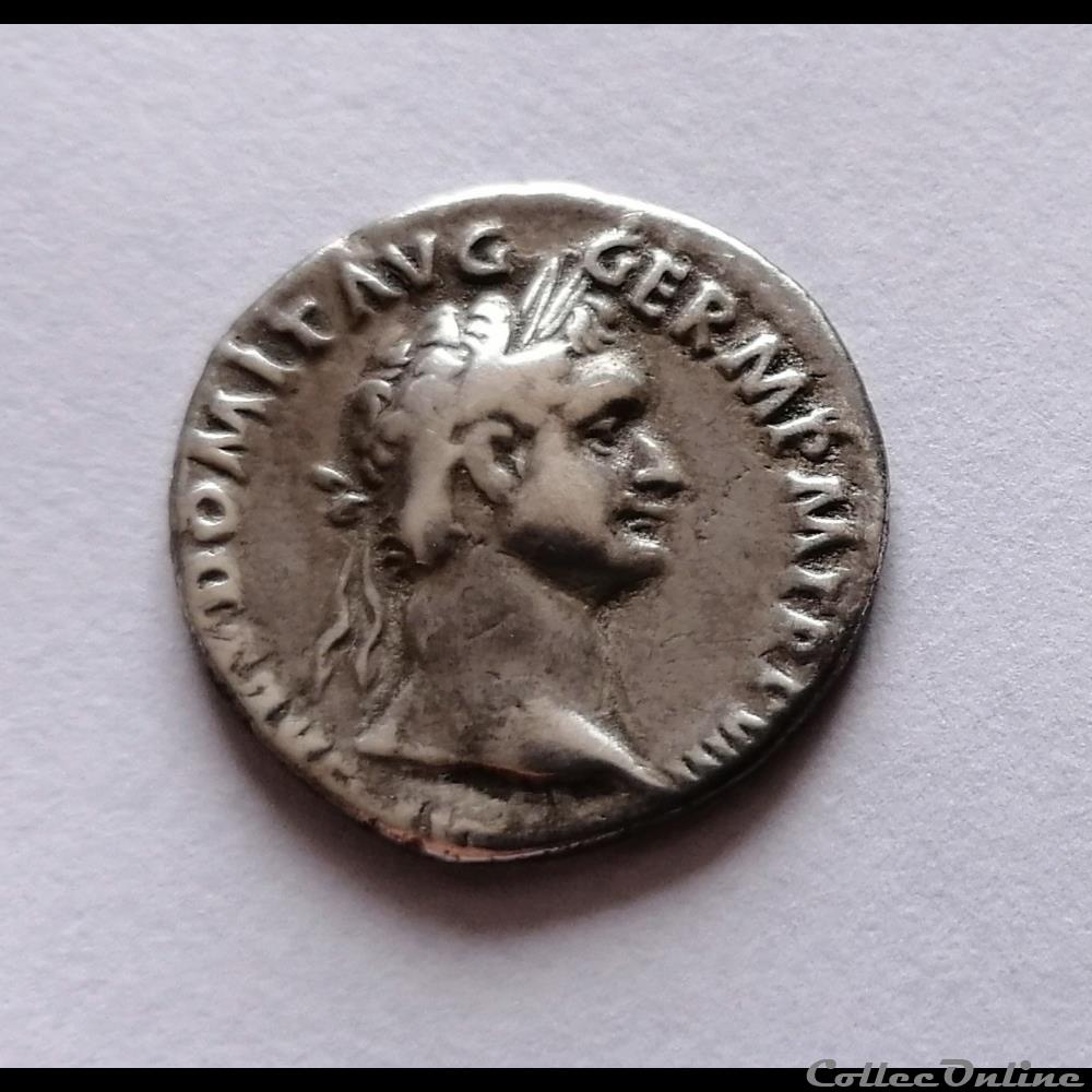 monnaie antique romaine denier domitien