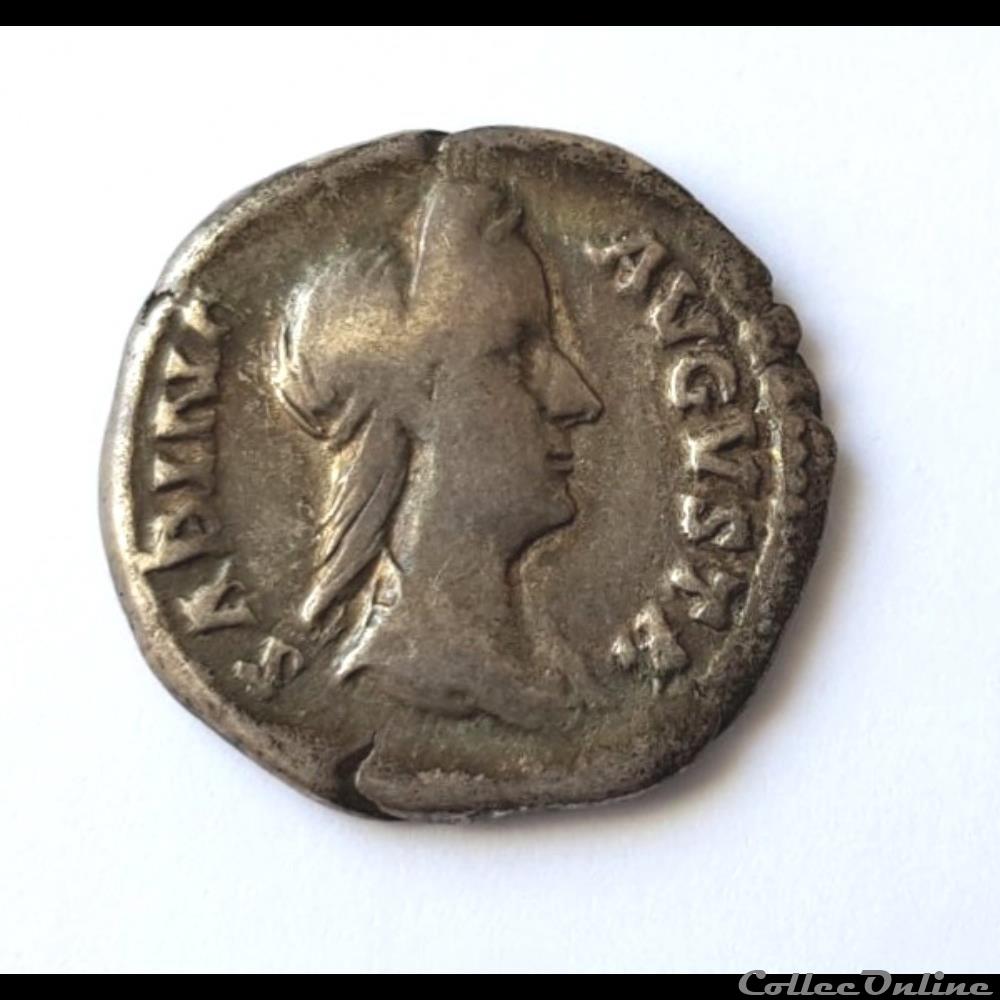 monnaie antique romaine denier sabine