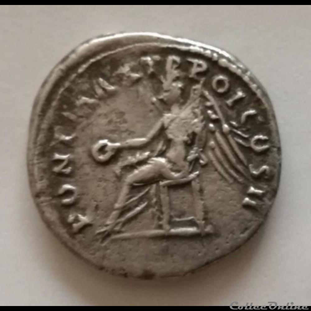 Denier Trajan. monnaie antique romaine denier trajan