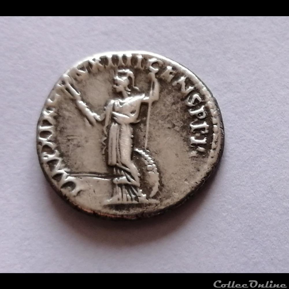 monnaie antique romaine denier domitien
