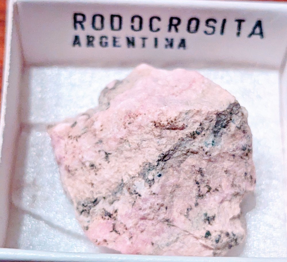 mineraux meteorites rhodochroisite
