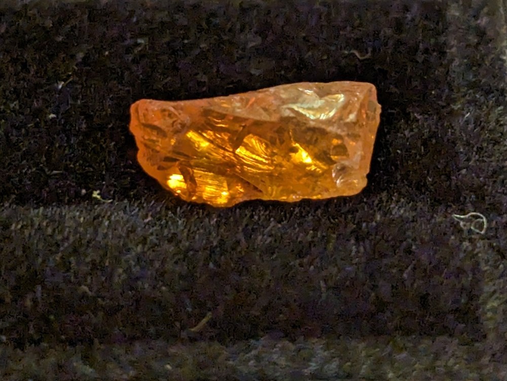 Opale de feu mineraux meteorites opale de feu