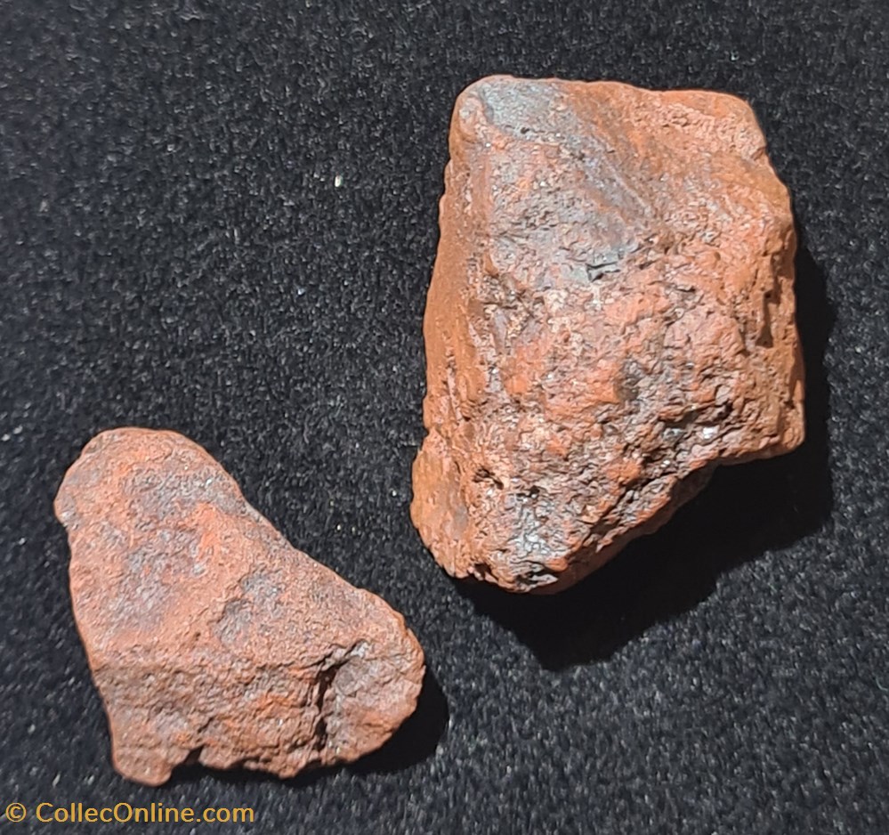 Hématite mineraux meteorites hematite
