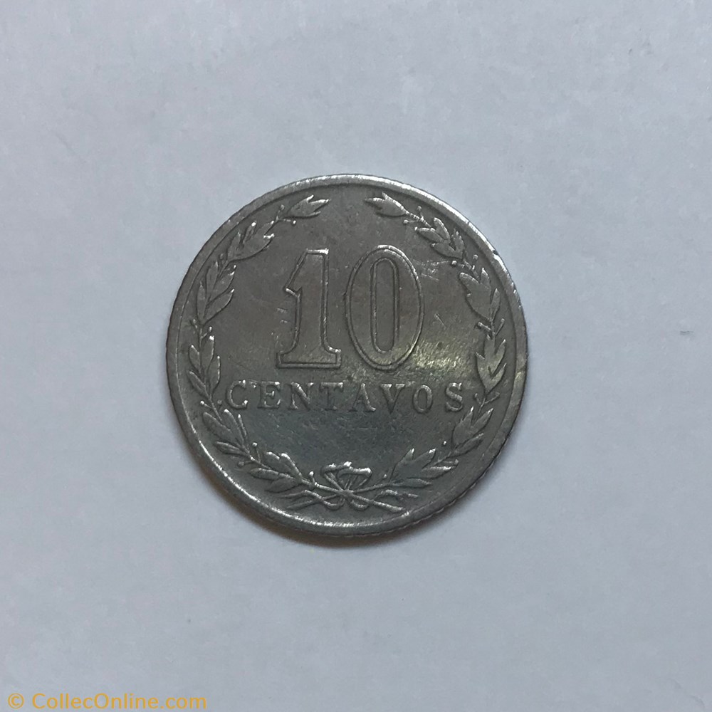 10 Centavos “Liberté” monnaie monde argentine 10 centavos liberte