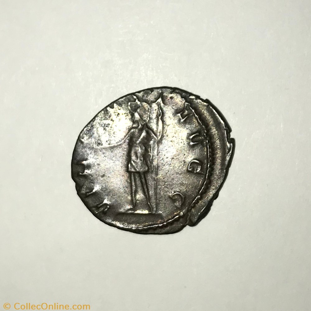 monnaie antique av jc ap romaine republicaine imperiale valerien ier virilite debout a gauche